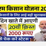 PM Kisan 20th Installment
